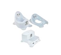 Keeeper Minnie & Mickey Mouse Blue Baby Potty, Toilet Seat & Double Step Stool Set Keeeper Multicolor