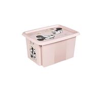 Minnie Mouse Storage Box with Lid 15 Litre Nordic Pink Keeeper Pink One Size