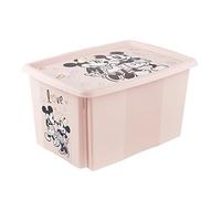 Minnie Mouse Turn Around Stacking Box with Lid 45 Litre Nordic Pink Keeeper Pink One Size