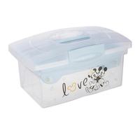 Minnie Traveller Organising Storage Box with Lid Blue Keeeper Blue One Size