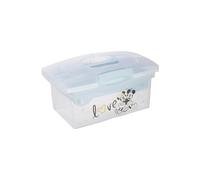 Keeeper Minnie Traveller Organising Storage Box with Lid Blue Keeeper Blue