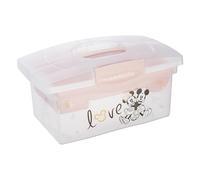 keeeper Minnie Traveller, Organising storage box with lid, Patryk, Nordic Pink (Pink)