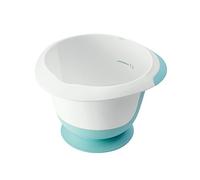 keeeper Mixing Bowl with Suction Cup and Non-Slip Surface, BPA-Free Plastic, 1.5 Litre, Mariella, Mint Green/White