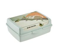 keeeper olek Lazy Lui Deco Clickbox Midi, 1 l, lunch box, dishwasher-safe, food-safe, green (Soft Green)