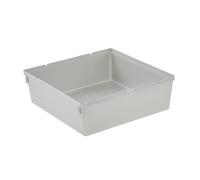 Keeeper Organising System, Unlimited Extensions, Sturdy Plastic (PP), 15 x 15 x 5 cm, Silver