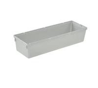Keeeper Organising System, Unlimited Extensions, Sturdy plastic (PP), 23 x 8 x 5 cm, Silver