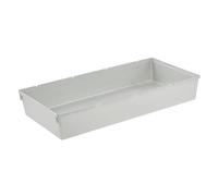 keeeper Organising System, Unlimited Extensions, Sturdy Plastic (PP), 30 x 15 x 5 cm, Silver