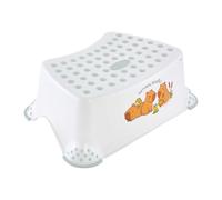 keeeper Panda Step Stool, From Approx. 3 to 14 Years, Anti-Slip Function, Tomek, White