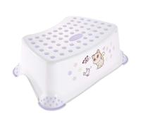 keeeper Panda Step Stool, From Approx. 3 to 14 Years, Anti-Slip Function, Tomek, White