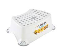 keeeper Panda Step Stool, From Approx. 3 to 14 Years, Anti-Slip Function, Tomek, White