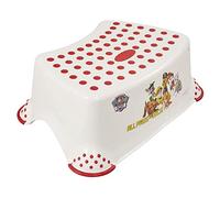 Keeeper Paw Patrol Step Stool, For 18 months to 10-years, Anti-Slip Design, Tomek, White