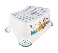keeeper Paw Patrol Step Stool, From Approx. 3 to 14 Years, Anti-Slip Function, Tomek, White