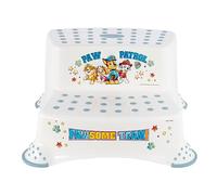 keeeper Paw Patrol Two-Step Stool, From Approx. 3 to Approx. 14 years, Anti-Slip Function, Igor, White