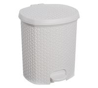 keeeper pedal bin, 21 L, Waste bin with pedal, Tjark, Nordic White (White)