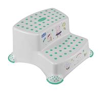 keeeper Peppa Pig Step Stool, Two-Tier, For 18 months to 10-years, Anti-Slip Design, Igor, Grey