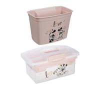 Keeeper Pink Disney Baby Storage Box & Hanging Organiser Box 4L Keeeper Multicolor