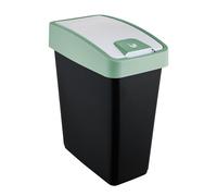Keeeper Slimline Bin 25L - Green And White, none