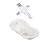 Keeeper Rainbow Baby Bath 84cm with Plug & Baby Bath Safety Net Keeeper Multicolor