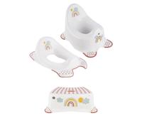 Keeeper Rainbow Baby Potty, toilet Seat & Step Stool, Multi