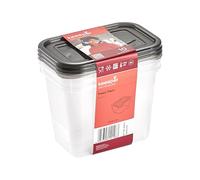 keeeper Set 3x Fredo Fresh food storage jar rectangular 1 l