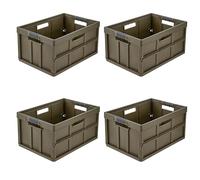 Keeeper Set 4x Benno Foldingbox+Softgrip 45L