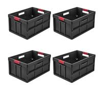 keeeper Set 4x Benno Foldingbox+Softgrip 45L