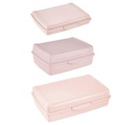 Keeeper Set of 3 Clip Lock Fresh Food Container in Pink Keeeper Pink