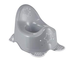 keeeper Stars Baby Potty, From 18 Months to 3 Years, Anti-Slip Design, Adam, Grey