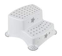 keeeper Stars Step Stool, Two-Tier, For 18 months to 10-years, Anti-Slip Design, Igor, White