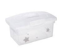 keeeper Stars Traveller, Organiser storage box with lid, Patryk, Nordic White (White)