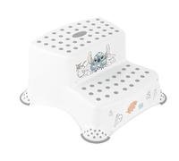 keeeper Stitch Two-Step Stool, from Approximately 3 to Approximately 14 Years, Anti-Slip Function, Igor, White