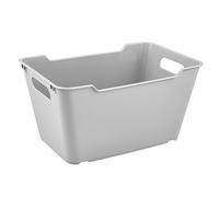 keeeper Storage Box, Textured Surface, 6 L, Lotta, Nordic Grey