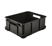 keeeper storage tub with carrying handles, Euro-Box L, Procyclen, 20.5 L, Bruno Eco Line, Eco graphite grey