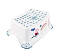 keeeper Step Stool Peppa Pig Tomek – Anti-Slip, Ages approx. 3–14 – Nordic White