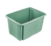 keeeper Turn Around Stacking Box, 54.5 x 39 x 29.5 cm, 45 L, Emil, Nordic Green