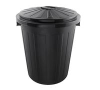 keeeper Universal Bin with Lockable Lid, Sturdy Plastic (PP), Supermax-Bin, 50 l, Graphite