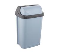 Keeeper Waste Bin with Roll Lid, 25 L, 34 X 26 X 54 Cm, Rasmus, Blue (Nordic Blue)