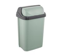 Keeeper Waste Bin with Roll Lid, 25 L, 34 X 26 X 54 Cm, Rasmus, Green (Nordic Green)