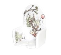 keeeper Winnie pad for high chair, Universal for high chairs, With Velcro fasteners, Lena, White