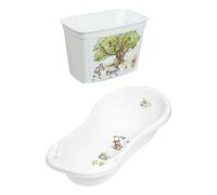 Keeeper Winnie the Pooh Baby Bath Tub 100cm with Plug & Hanging Organizer Box 4L Keeeper Multicolor