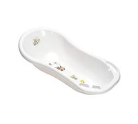 Keeeper Winnie The Pooh Ergonomic Baby Bath with Plug, from 0 to Approx. 12 Months, 100 cm, Maria, White
