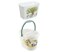 Keeeper Winnie The Pooh Hanging Organizer Box 4 Litre & Nappy Bin With Lid And Handle