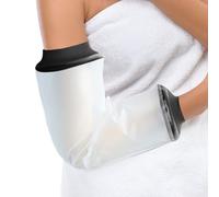 KEEFITT PICC Line Shower Cover Medium, Waterproof PICC Line Cover for Upper Arm, Adult Arm PICC Line Shower Sleeve for Chemotherapy Shower, Upper Arm Wound, Bandage Dressing Protection