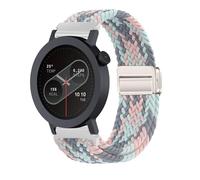 KeeFos 22mm Strap Compatible with CMF by Nothing Watch 3 Pro/CMF by Nothing Watch Pro 2, Nylon Wristbands with Magnetic, Men Women Replacement Watch Band - Pink Blue