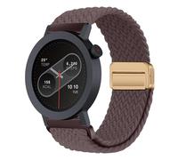 KeeFos 22mm Strap Compatible with CMF by Nothing Watch 3 Pro/CMF by Nothing Watch Pro 2, Nylon Wristbands with Magnetic, Men Women Replacement Watch Band - Purple