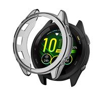 KeeFos Protective Case Compatible with Garmin Forerunner 265S, TPU Case [Shockproof] Protective Cover for Garmin Forerunner 265S (Black)