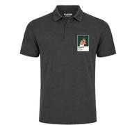 Keegan Bradley Golf Icon Frame Men's Polo Shirt - Gray / 2XL