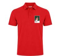 Keegan Bradley Golf Icon Frame Men's Polo Shirt - Red / 2XL