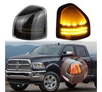 KEEGTBOX Dynamic Sequential LED Side Mirror Marker Lights Compatible with Dodge Ram 1500 2500 3500 4500 5500 Truck 2010-2018 Towing Mirror Turn Signal Indicator Lamp Accessories