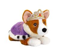 Keel 30cm Corgi with Cape & Crown